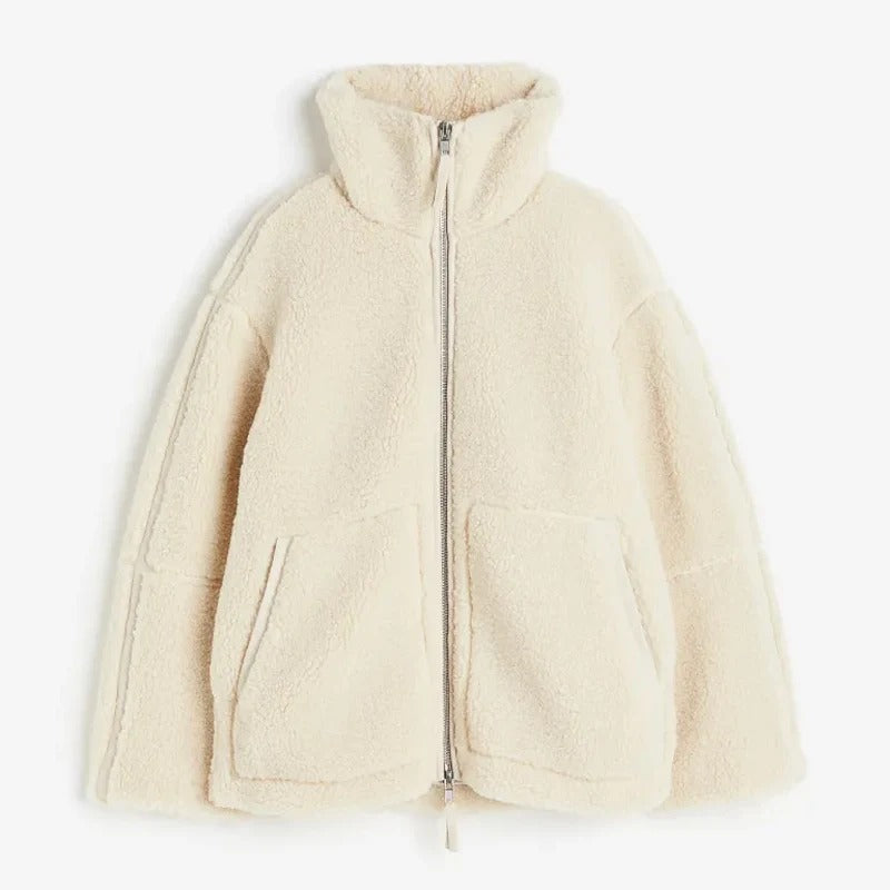 Drune | Jacke Warm Übergröße Fleece Jacke Damen Winterjacke