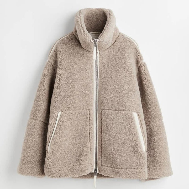 Drune | Jacke Warm Übergröße Fleece Jacke Damen Winterjacke