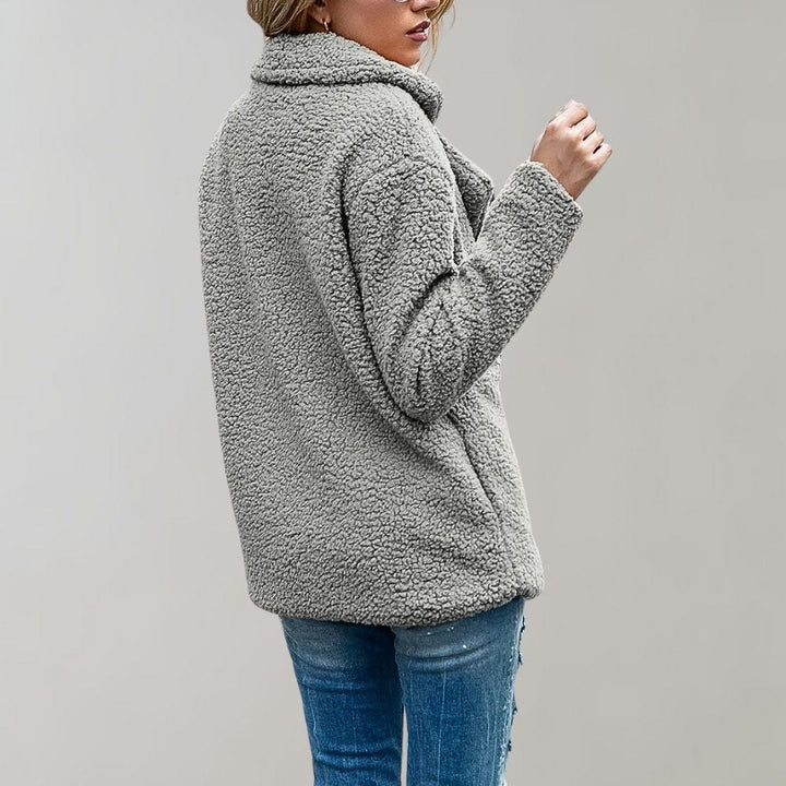 Drune | Gemütlich Doppelreiher Winterjacke Damenjacke