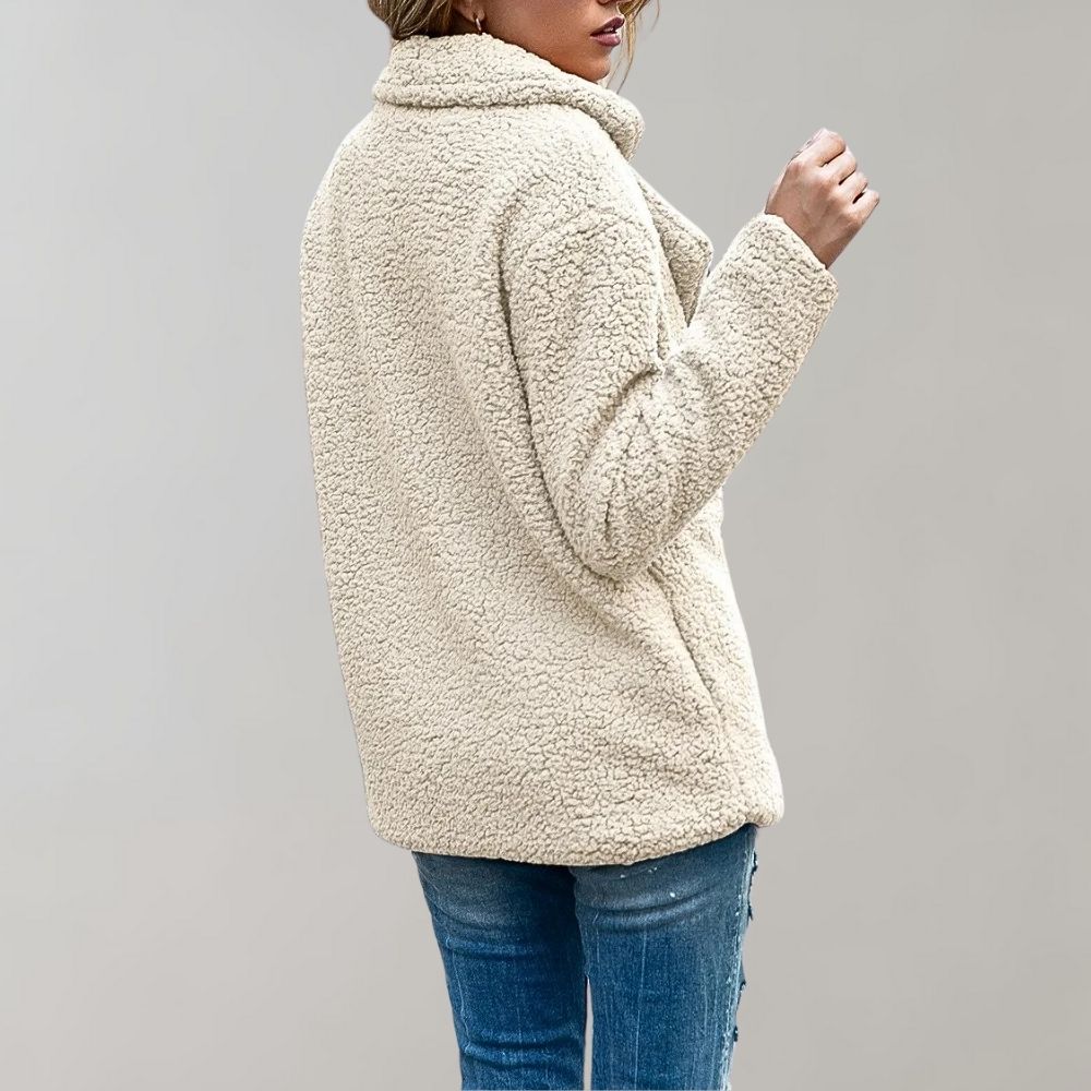 Drune | Gemütlich Doppelreiher Winterjacke Damenjacke