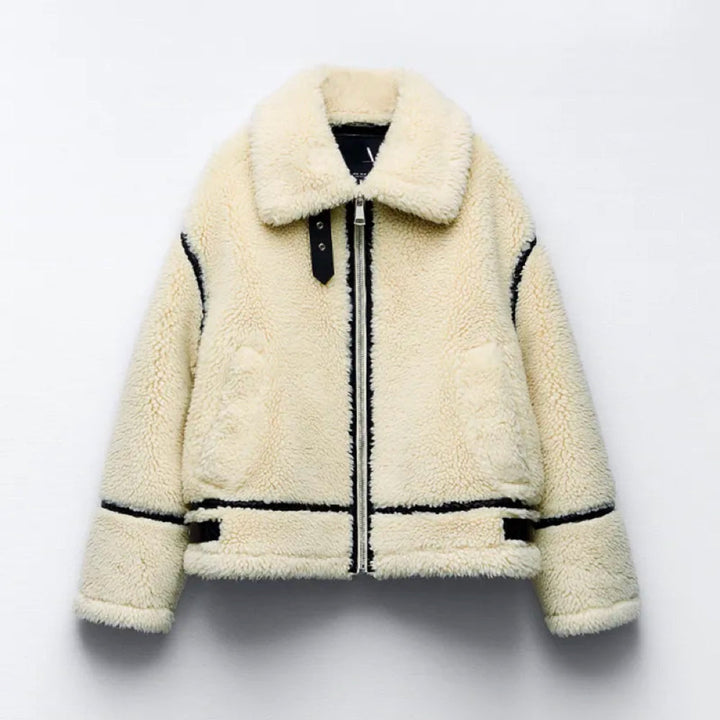 Drune | Übergröße Biker Pelzjacke Winterjacke
