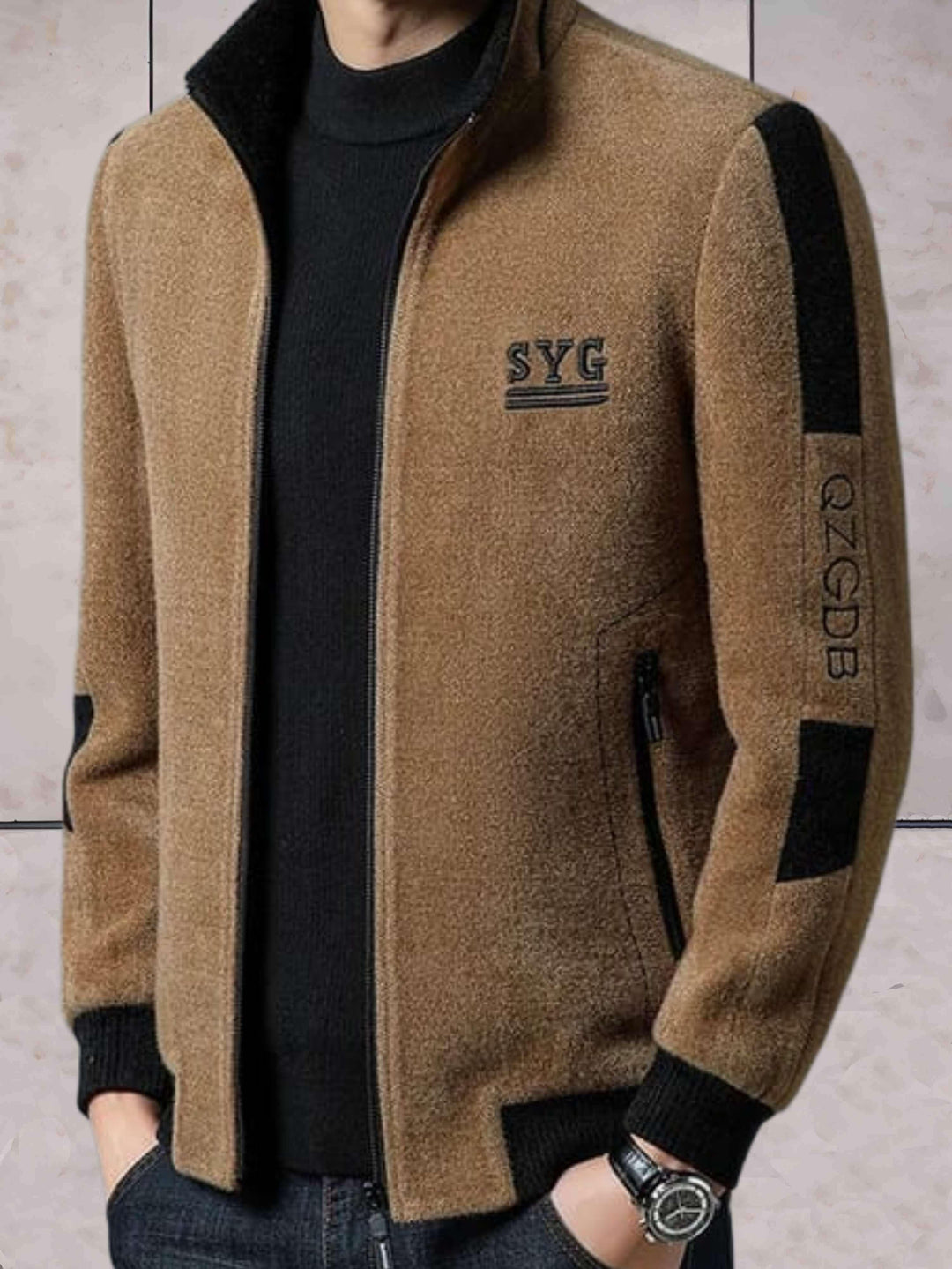 Drune | Freizeit Fleecejacke Für Männer