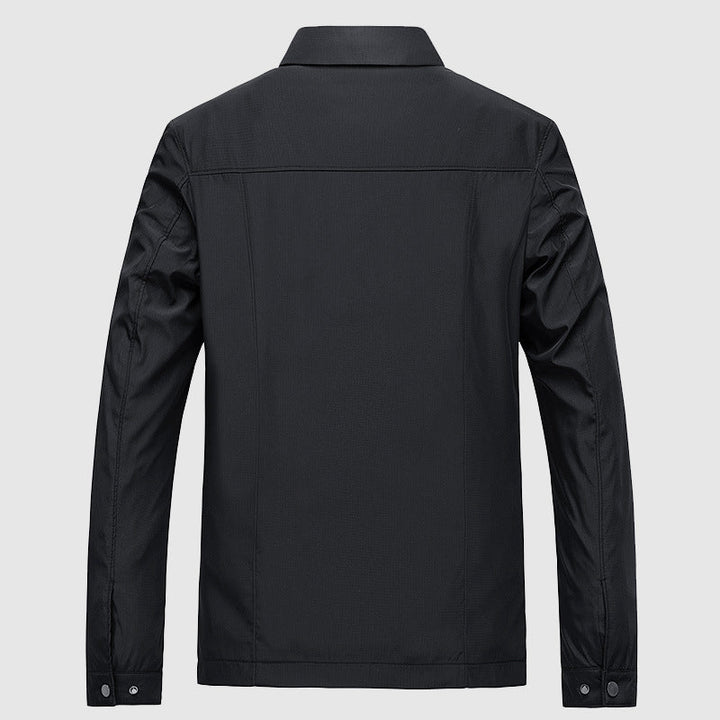 Drune | Herren Slim Fit Jacke - Mit Reißverschluss