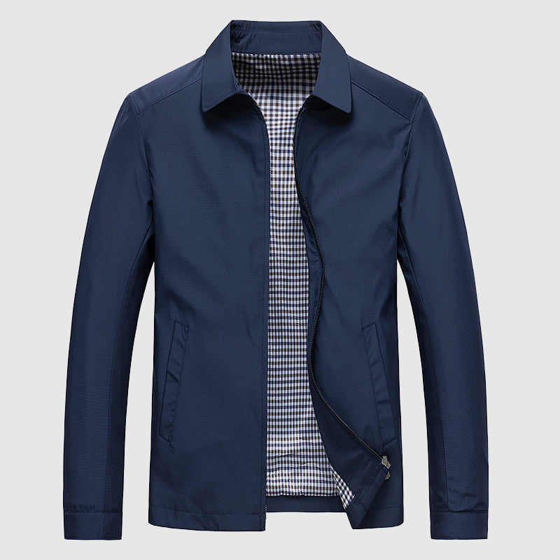 Drune | Herren Slim Fit Jacke - Mit Reißverschluss