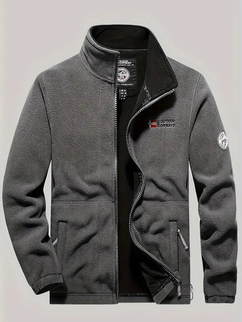 Drune | Fleece Jack Herren - Hochwertige Isolierung