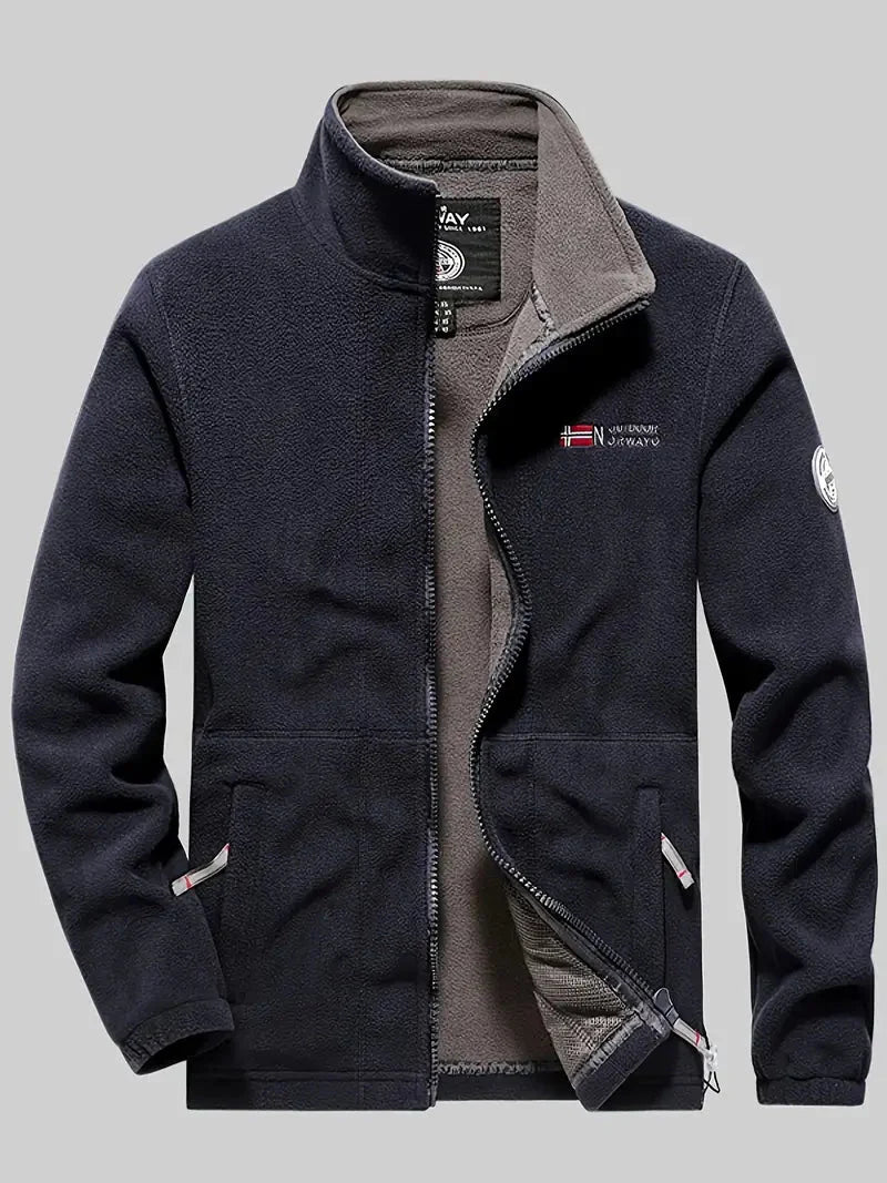 Drune | Fleece Jack Herren - Hochwertige Isolierung