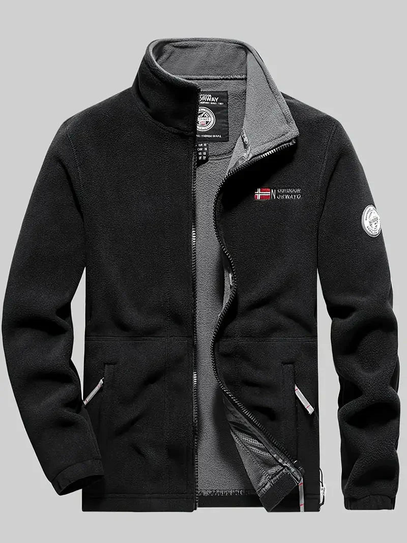 Drune | Fleece Jack Herren - Hochwertige Isolierung