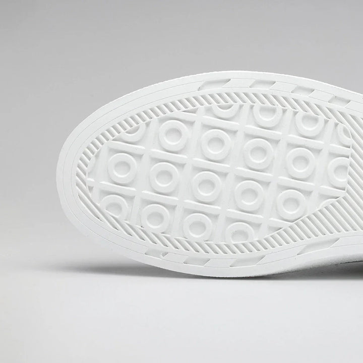 Drune | Premium Leder Sneakers Mit Weißer Sohle