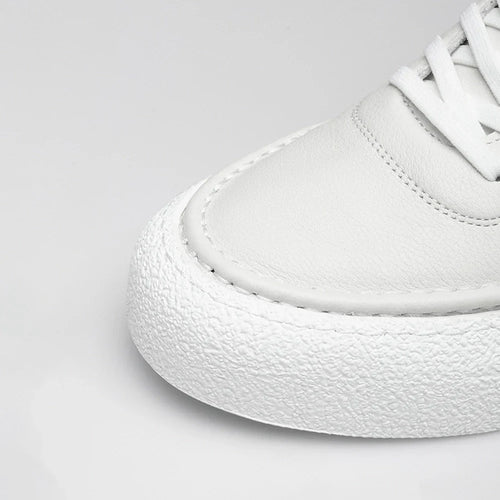 Drune | Premium Leder Sneakers Mit Weißer Sohle