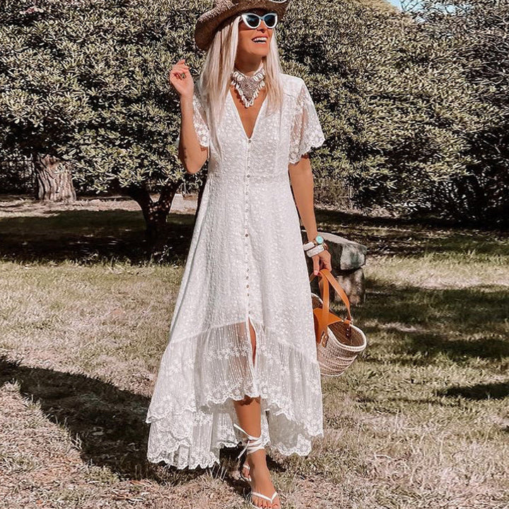 Drune | Boho-Spitzenkleid für Damen
