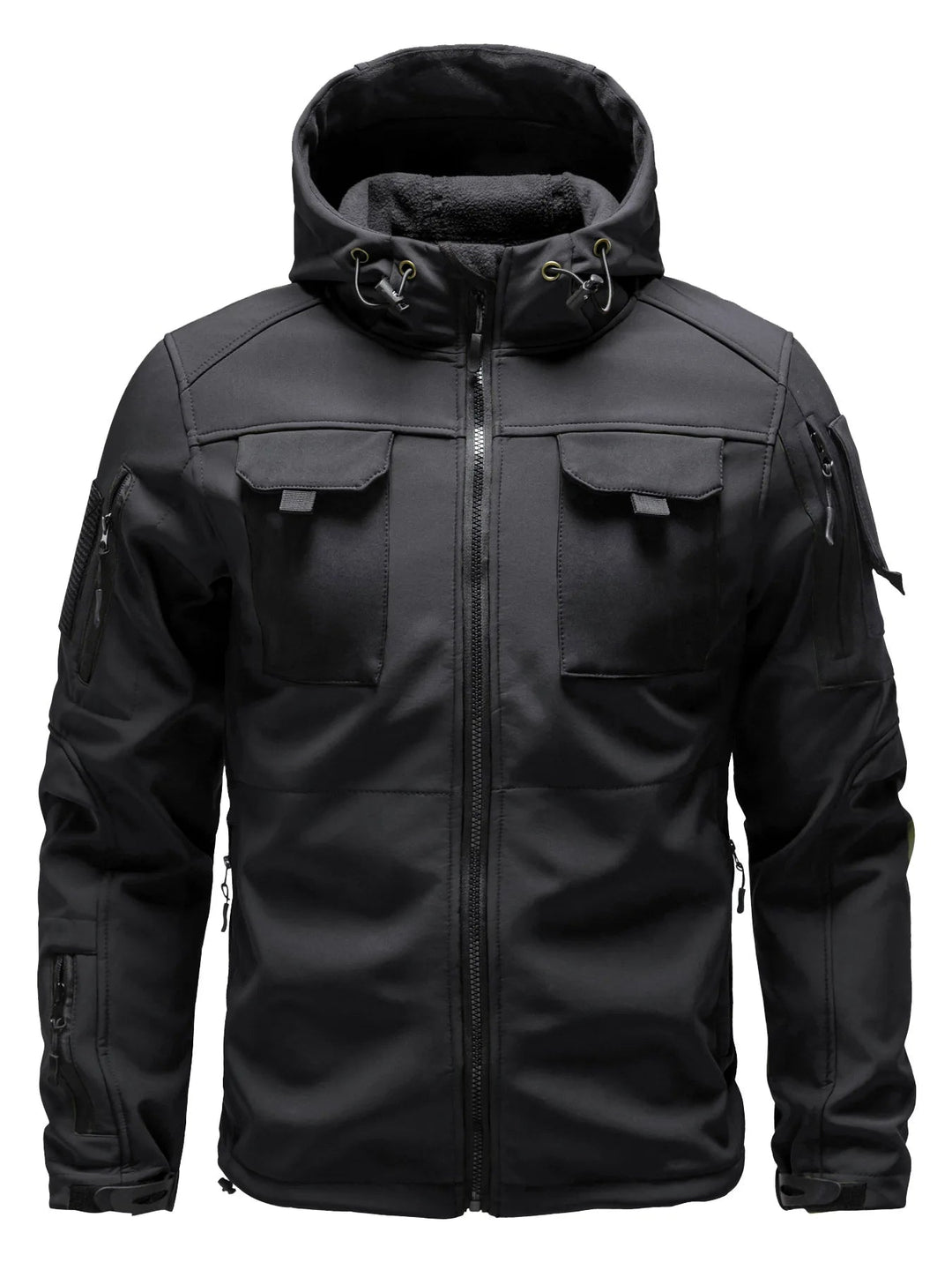 Drune | Wasserabweisende Softshelljacke mit Kapuze
