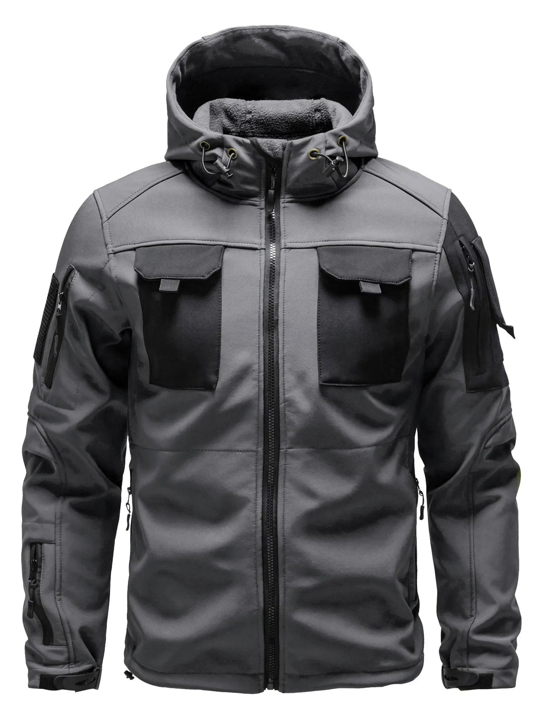 Drune | Wasserabweisende Softshelljacke mit Kapuze
