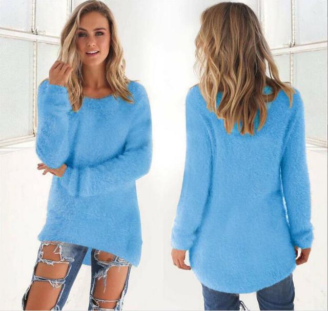Drune | Lässiger O Ausschnitt Pullover