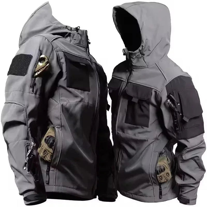 Drune | Softshell Jacke mit Kapuze