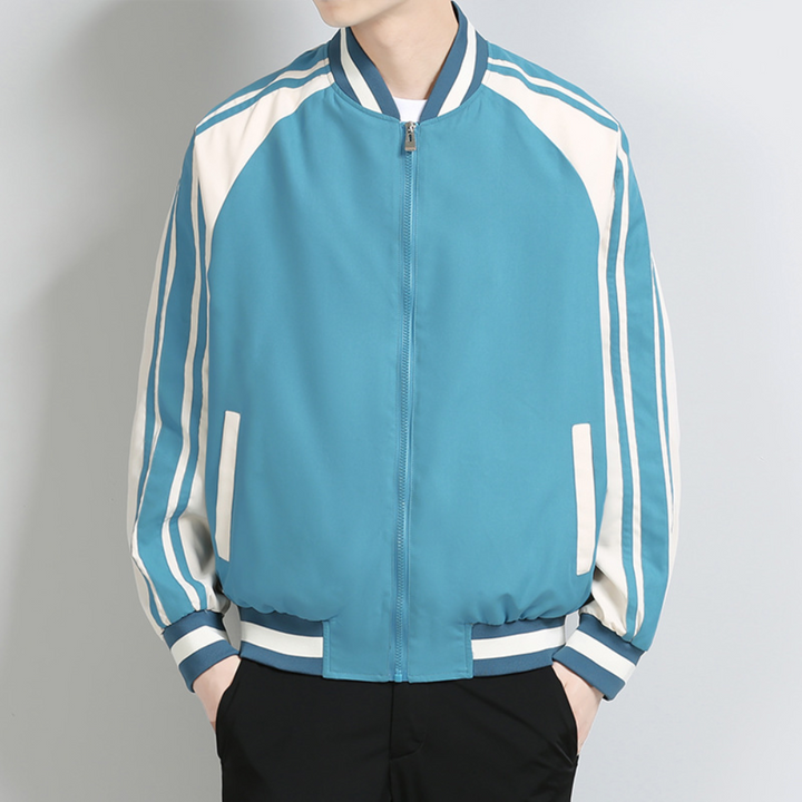 Drune | Jacke Zip-Up Lockere Passform Windjacke Herrenjacke