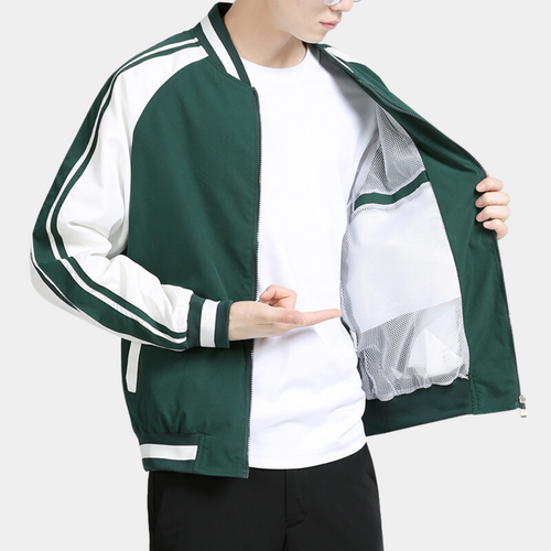 Drune | Jacke Zip-Up Lockere Passform Windjacke Herrenjacke