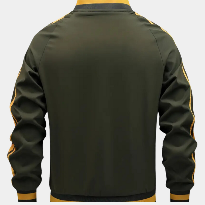 Drune | Jacke Zip-Up Lockere Passform Windjacke Herrenjacke