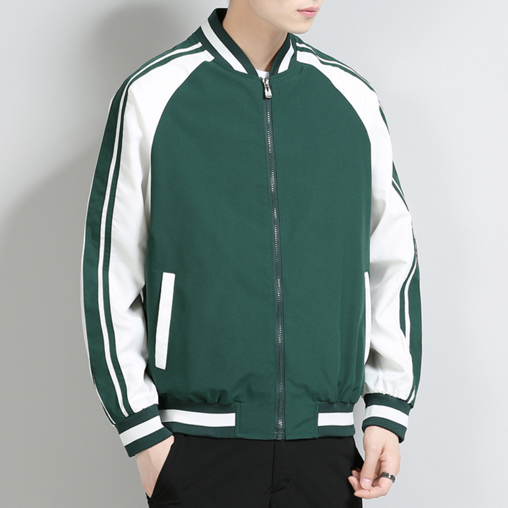 Drune | Jacke Zip-Up Lockere Passform Windjacke Herrenjacke