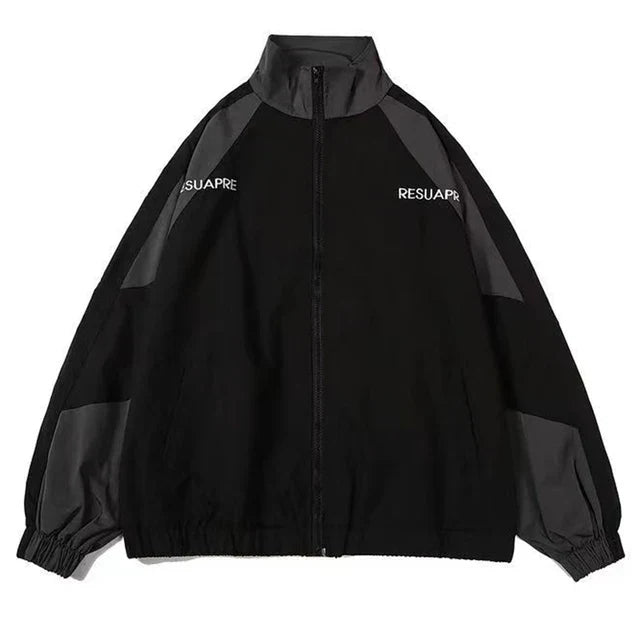 Drune | Reißverschluss Übergröße Windjacke Damenjacke