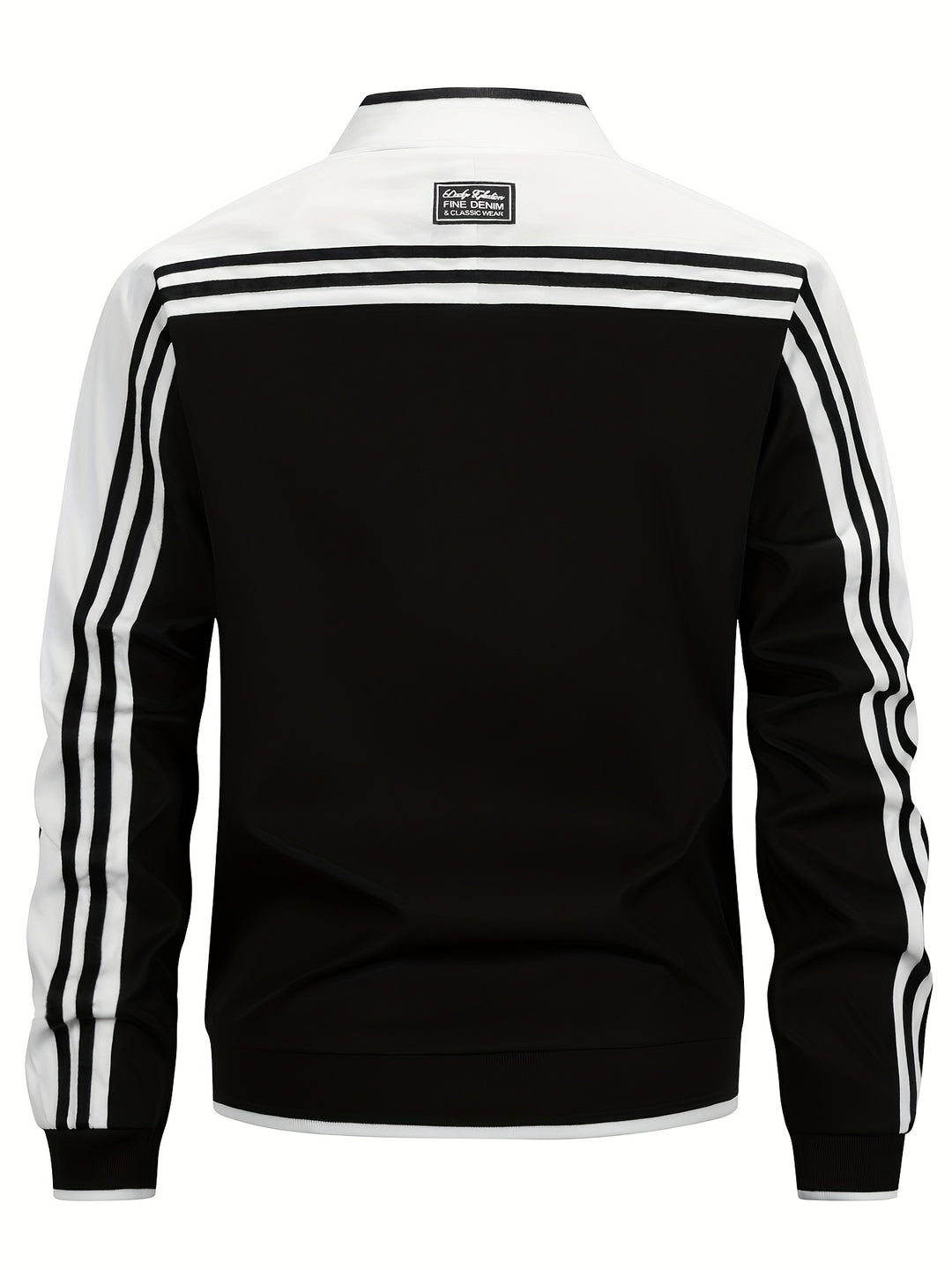 Drune | Zip-Up Gestreift Sportjacke