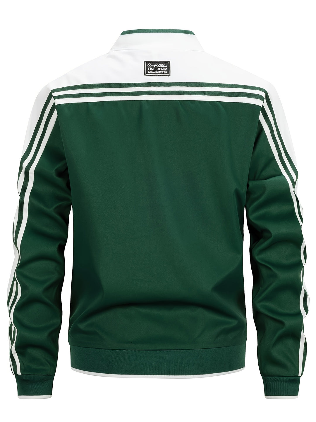 Drune | Zip-Up Gestreift Sportjacke