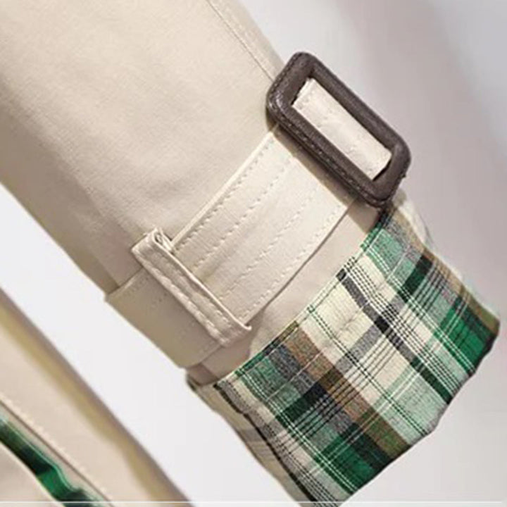 Drune | Doppelreiher V Ausschnitt Halbarmjacke für Damen