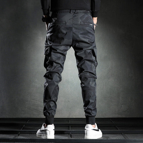 Drune - Camouflage Cargo Freizeit-Herrenhose