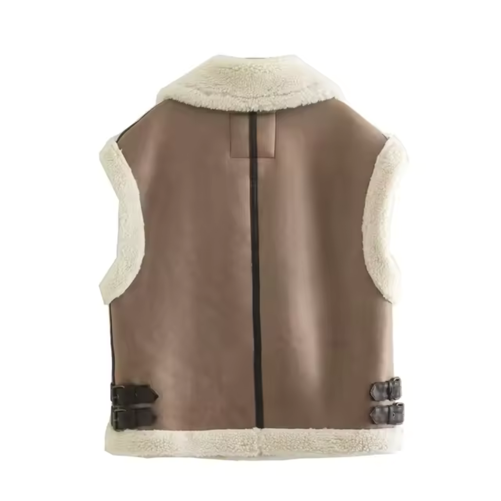 Drune | Fleece-Weste Damen mit Reißverschluss