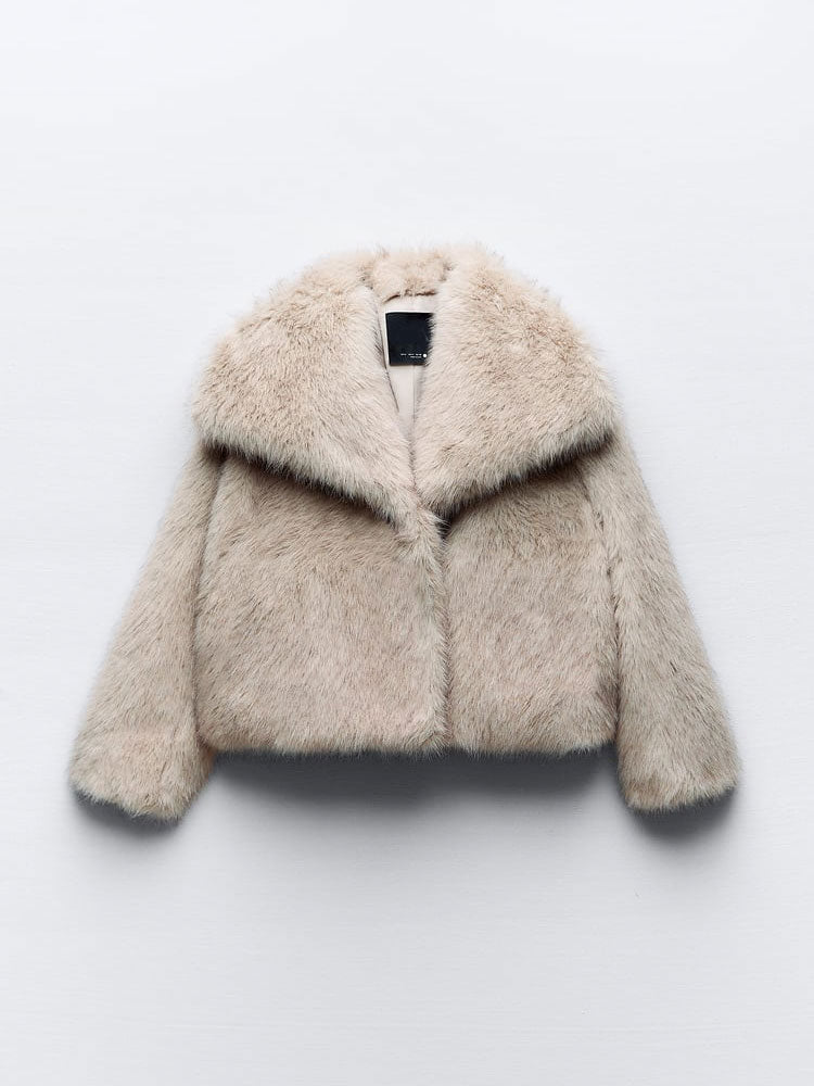 Drune | Warme Pelzjacke für Damen im stilvollen Design