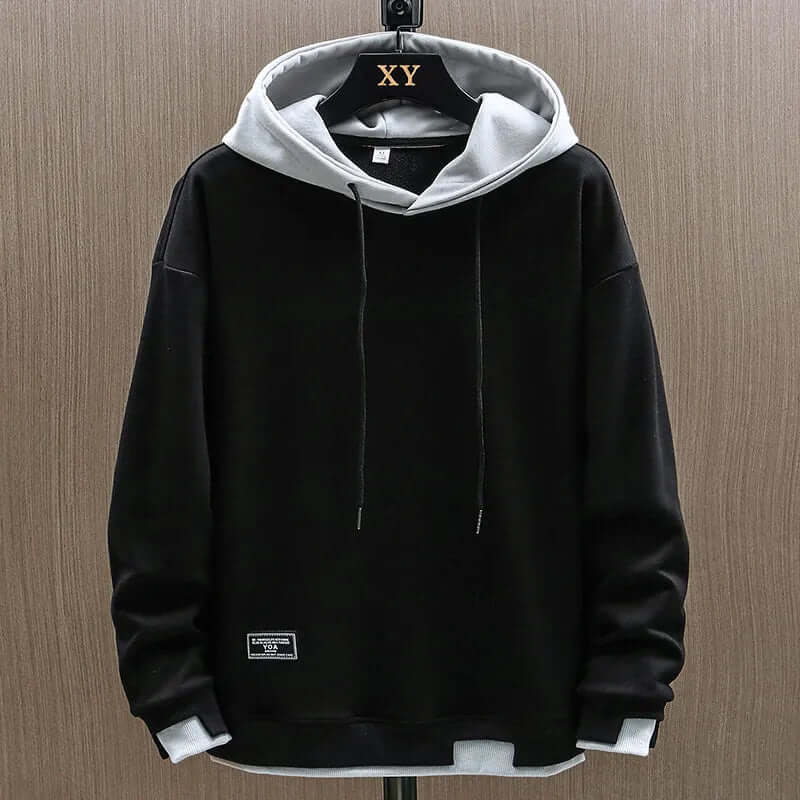 Drune | Herren Hoodie aus weichem Baumwollstoff für Frühling und Herbst