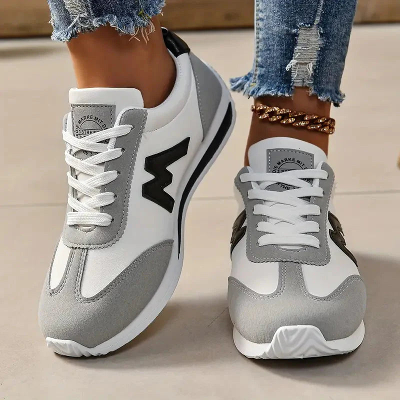 Drune | Lace Up Lage Top Damessneakers Wandelschoenen