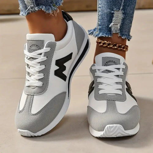 Drune | Lace Up Lage Top Damessneakers Wandelschoenen