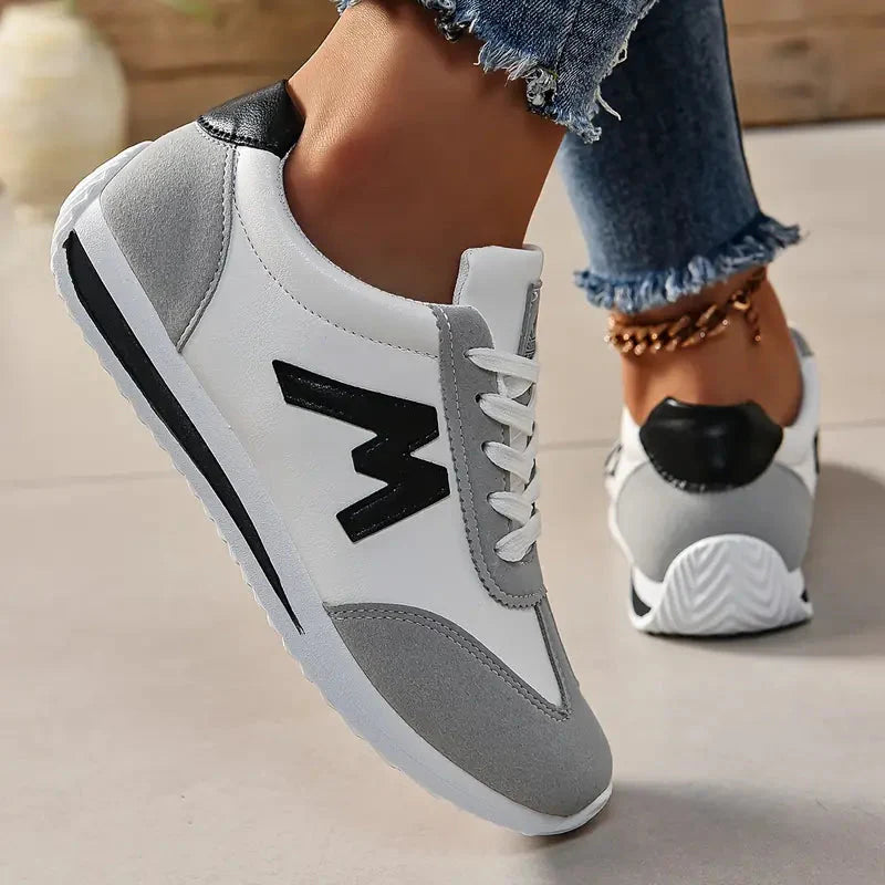 Drune | Lace Up Lage Top Damessneakers Wandelschoenen