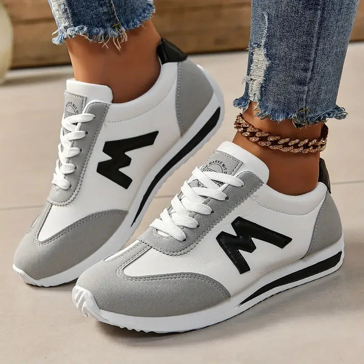 Drune | Lace Up Lage Top Damessneakers Wandelschoenen
