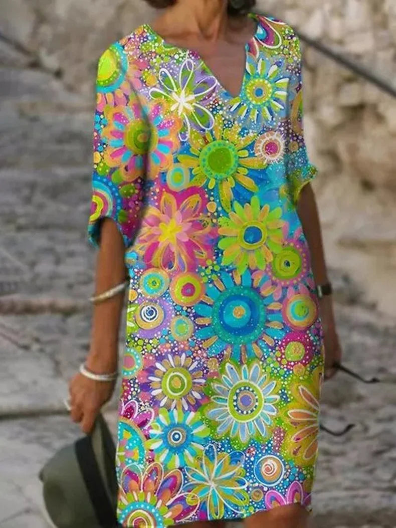 Drune | Sonniges Blumenkleid