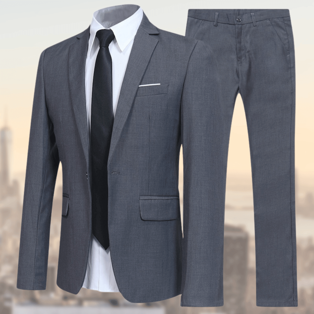 Drune | Herren Business Anzug 2-teilig – Sakko & Hose