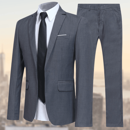 Drune | Herren Business Anzug 2-teilig – Sakko & Hose