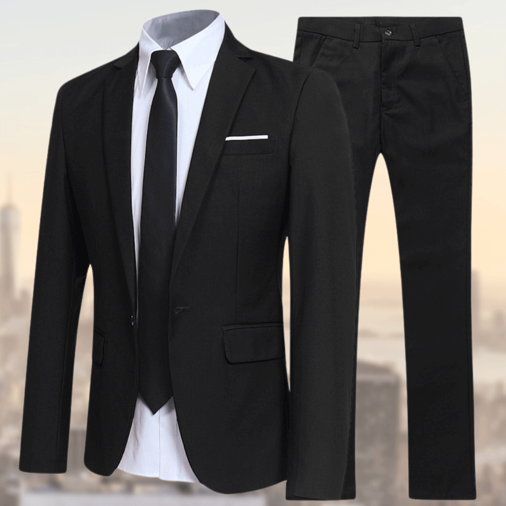 Drune | Herren Business Anzug 2-teilig – Sakko & Hose