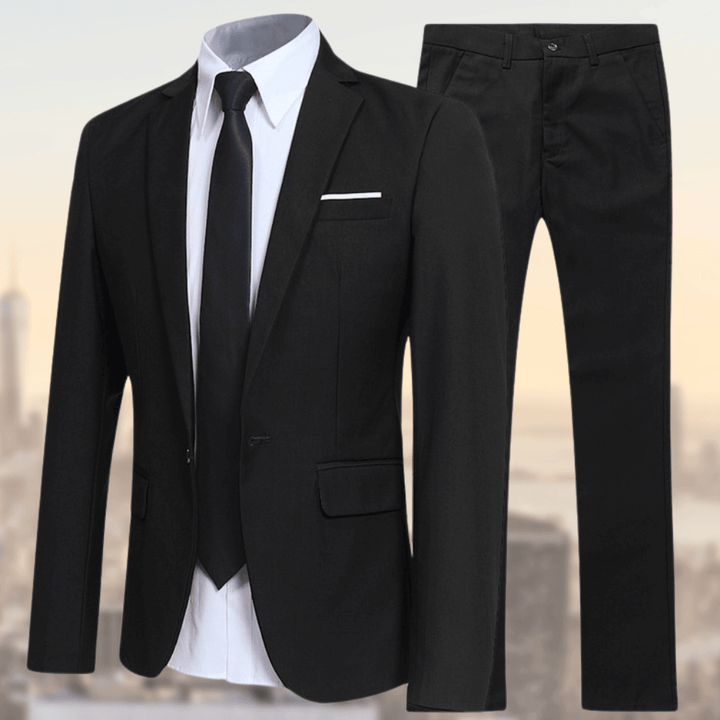 Drune | Herren Business Anzug 2-teilig – Sakko & Hose