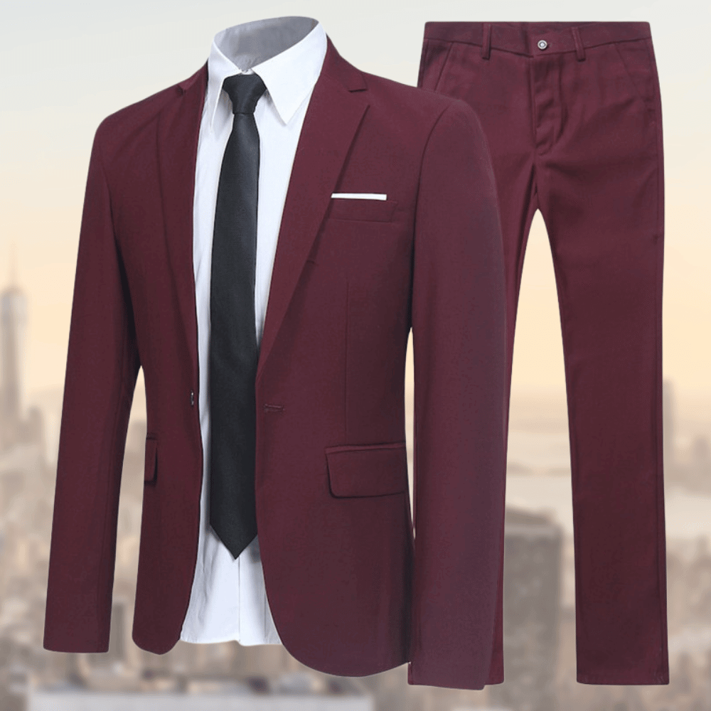 Drune | Herren Business Anzug 2-teilig – Sakko & Hose