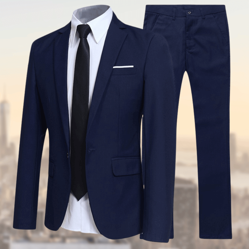 Drune | Herren Business Anzug 2-teilig – Sakko & Hose
