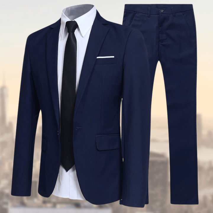 Drune | Herren Business Anzug 2-teilig – Sakko & Hose