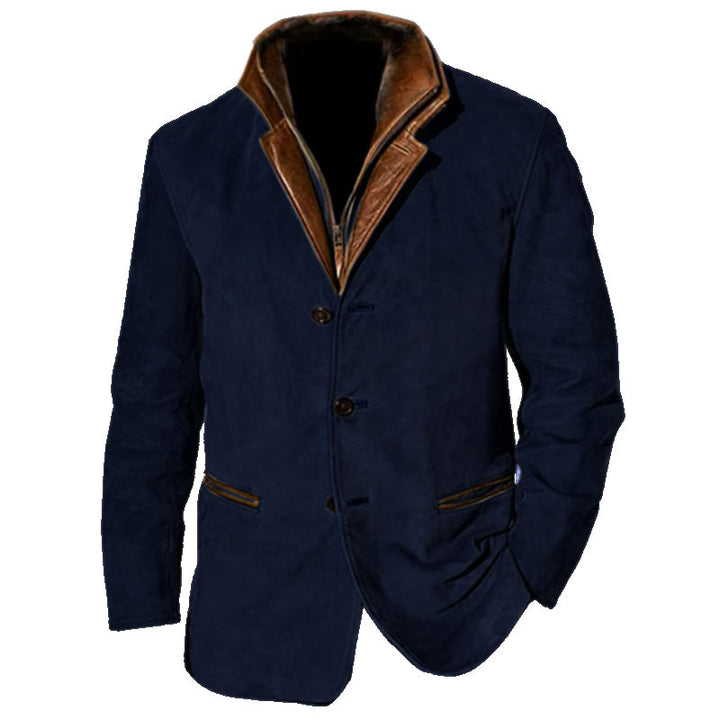 Drune | Herren Winterjacke - Mit Knopfverschluss