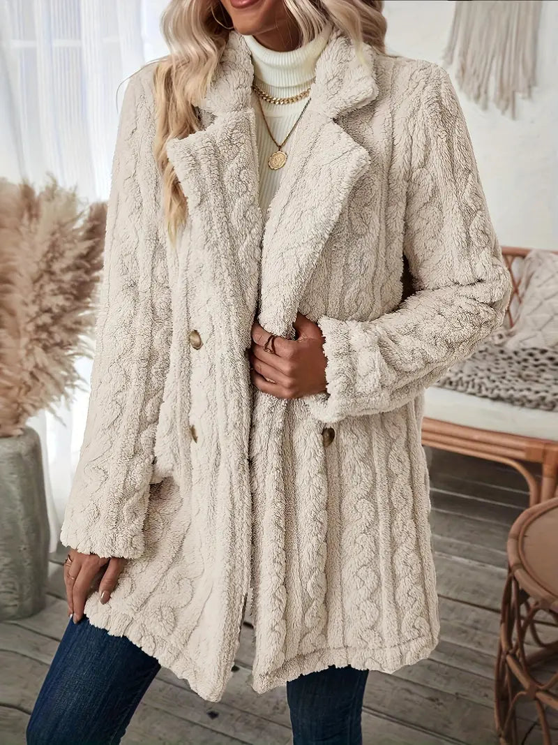 Drune | Teddy Jacke mit Langen Ärmeln