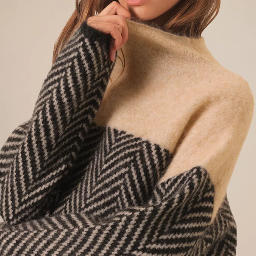 Drune | Pullover - weicher Rollkragenpullover