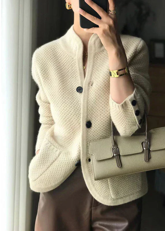 Drune | Cardigan - Bequemer Strick-Button-Up-Cardigan