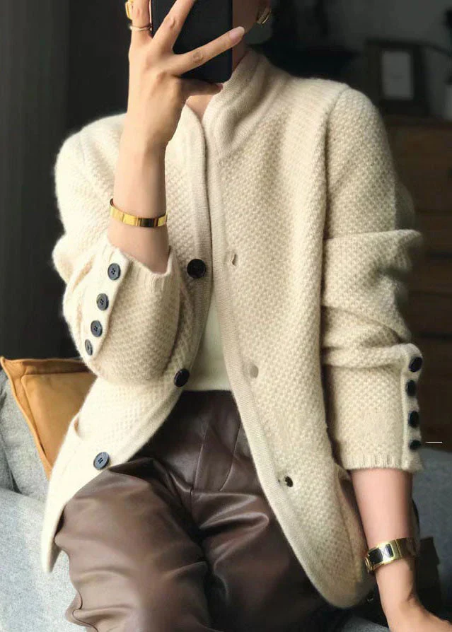 Drune | Cardigan - Bequemer Strick-Button-Up-Cardigan