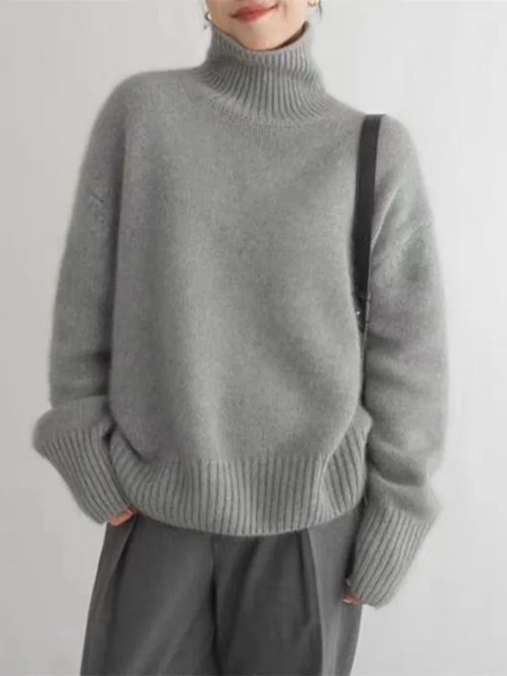 Drune | Pullover - Gemütlicher Rollkragenstrickpullover