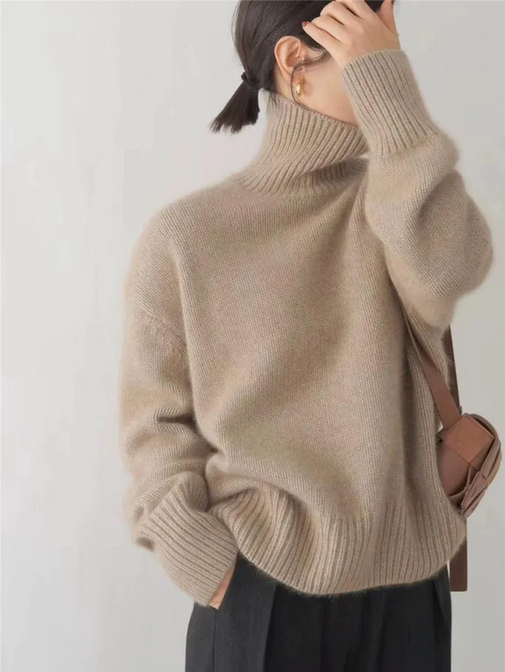 Drune | Pullover - Gemütlicher Rollkragenstrickpullover
