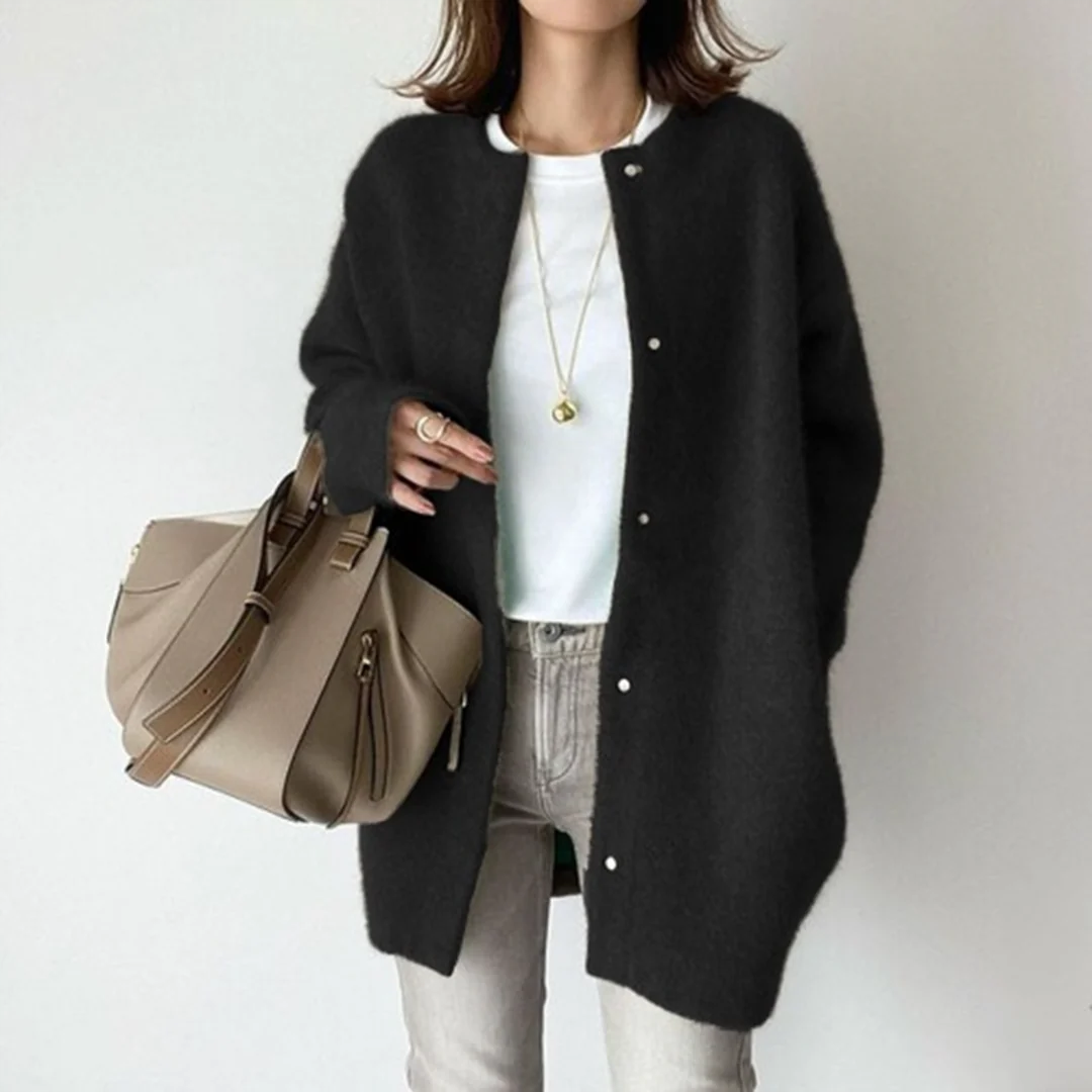 Drune | Cardigan - Weicher Strick Oversized Cardigan